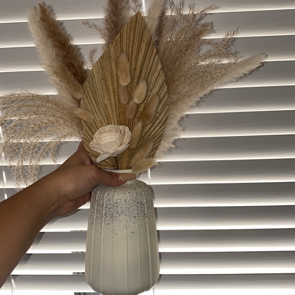 Pompas grass arrangement